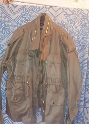 Бомбер ветровка оверсайз