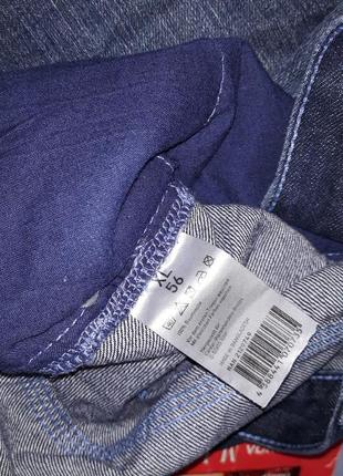 Шорты шорти женские джинсовые размер 54 / 20 не стрейчевые3 фото