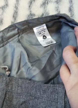 Класичні жіночі вовняні штани marks & spencer7 фото