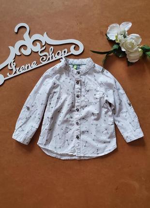 Фирменная рубашка orchestra, размер 80/18мес.