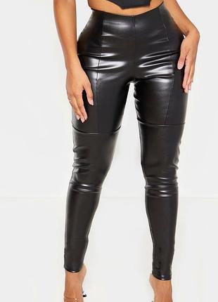 Штаны кожа pu
