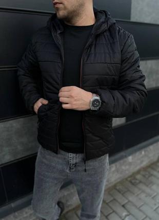 Чоловіча куртка чорного кольору/дуже якісна і чорному кольорі6 фото