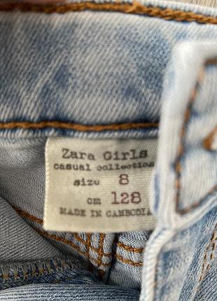 Джинсовая юбочка zara 3