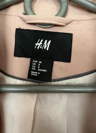 Жакет h&amp;m пудрового цвета4 фото