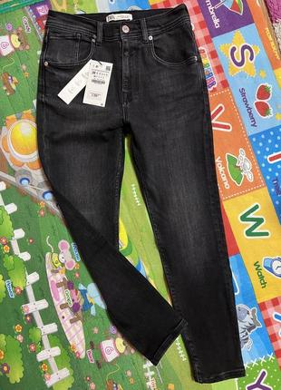 Zara skinny cropped джинси скінні 38 eu6 фото