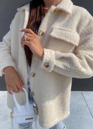 Тепла шубка-сорочка