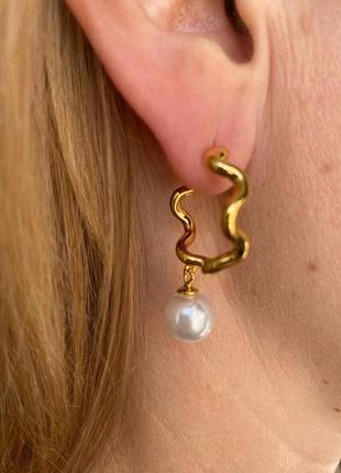 Брендовые серьги 4