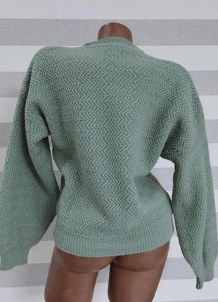 Крутий светр кофта з об'ємними рукавами shein2 фото