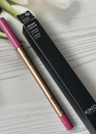 Олівець для губ kiko milano!3 фото