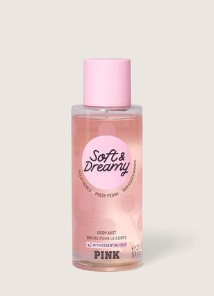Парфумований спрей міст для тіла pink victoria ́s secret soft&amp;dreamy