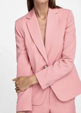 Базовый пиджак блейзер zara размер 38
