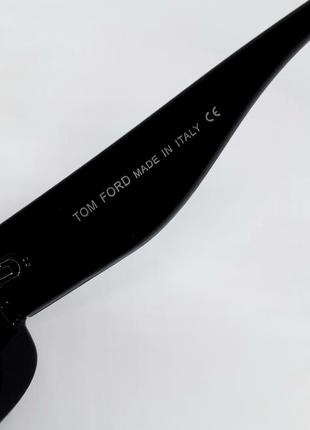 Tom ford модные брендовые женские солнцезащитные очки черные с градиентом5 фото