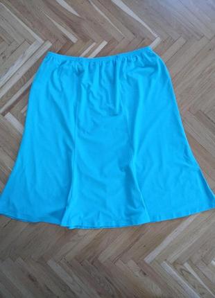 Спідниця до колін весняна річна