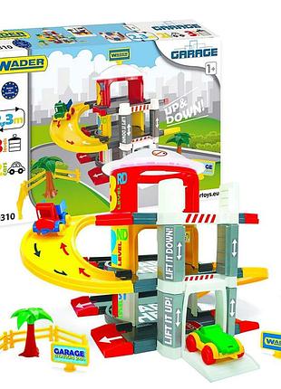 Гараж wader garage з ліфтом 3 рівня довжина дороги 2.3м 2 машинки