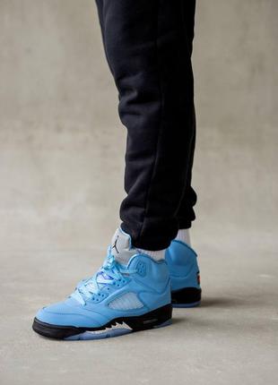 Мужские кроссовки nike air jordan retro 5 unc