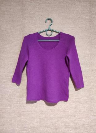 Мягкий яркий кашемировый джемпер мирер кофточка пуловер1 фото
