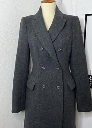Zara пальто шерсть размер s