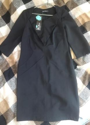 Классическое черное платье