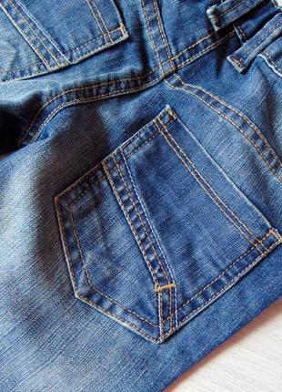 M&s. размер 3-4 года. стильные джинсовые шорты для мальчика8 фото