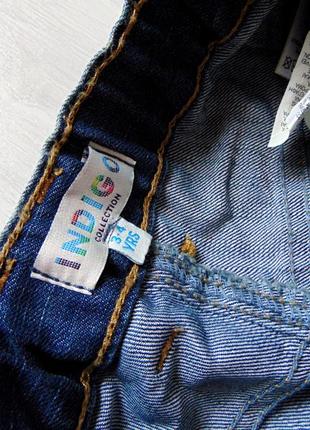 M&s. размер 3-4 года. стильные джинсовые шорты для мальчика9 фото