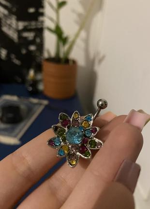 Сережка для пупка