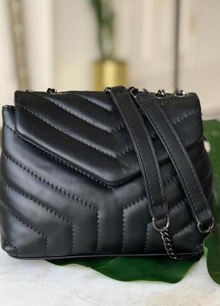 Кожаная сумка через плечо