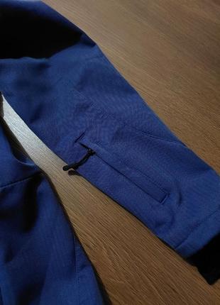Синя термо-куртка унісекс6 фото