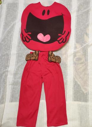 Карнавальний костюм мистер мэн литтл мисс  на 5-7років