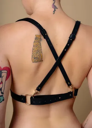 Эксклюзивная портупея bijoux indiscrets, экокожа