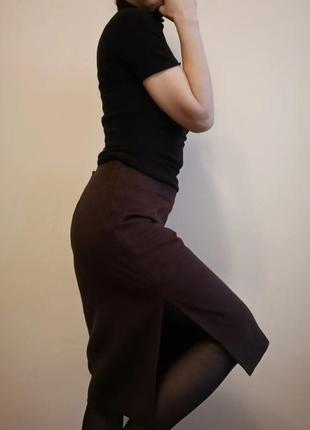 Юбка под замшу