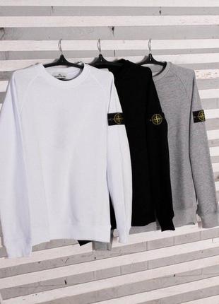Свитшот stone island/Роз свитшот-тон айленд