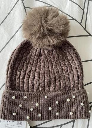 Шапка зимова zara