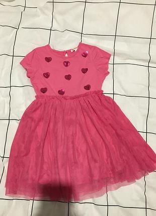 Красивое платье на девочку 4-5 лет