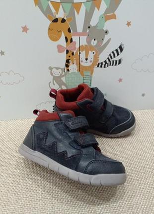 Демисезонні черевички ботінки clarks rex park / розм.22½ оригінал