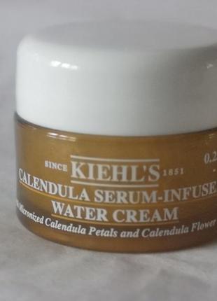 Аквакрем с концентратом календулы kiehl's calendula serum-infused water cream, 7 мл2 фото