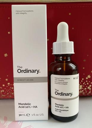 The ordinary mandelic acid 10% + ha пілінг з мигдальною кислотою1 фото