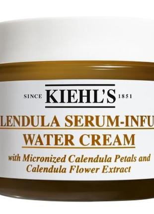 Аквакрем із концентратом календули kiehl's calendula serum-infused water cream, 7 мл
