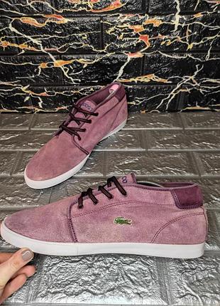 Високі кеди lacoste