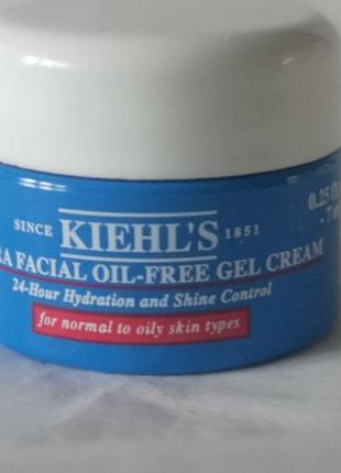 Увлажняющий гель-крем для лица без масел kiehl's ultra facial oil free gel-cream, 7 мл2 фото