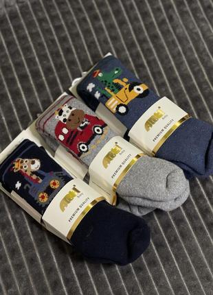 Махровые колготки для мальчиков