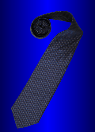 Классический шелковый шелк шолк шовк краватка широкий галстук синий с принтом  оригинал  италия lkj5 фото