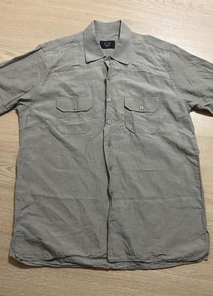 Сорочка лляна вінтаж mcm vintage