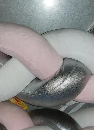 Коса в дитяче ліжечко / бортик-коса