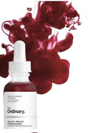 Пілінг the ordinary aha + bha peeling solution