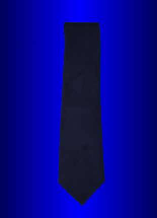 Класична краватка широка краватка синя з принтом класична широка краватка від marks&amp;spencer2 фото