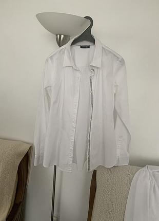 Офисная рубашка-слимы