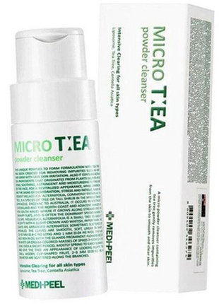 Энзимная пудра с чайным деревом medi-peel micro tea powder cleanser 70 грамм1 фото