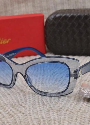 Гарні сонцезахисні жіночі окуляри в прозорій оправі eternal1 фото