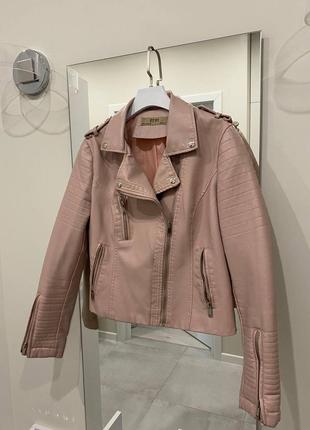 Куртка з еко шкіри