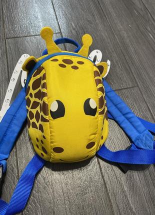 Маленький рюкзак для малышей жираф1 фото